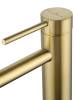 Смеситель для раковины Wonzon & Woghand WW-88239017-BG высокий, брашированное золото фото 4
