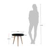Кофейный столик Bradex Home Aurora FR 0792 черный 50x50x44.5 фото 4