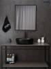 Раковина Gid Lago Bm9026b 53370 черная матовая, 48x35x13.5 фото 4