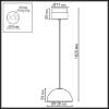 Подвесной светодиодный светильник Odeon Light Exclusive Lulu 5453/6L фото 7