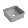 Раковина Aqueduto Espiral ESP0330 37x37, серый матовый