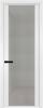 Межкомнатная дверь Profil Doors 2 AGP цвет профиля Вайт, стекло безопасное 6 мм рэте 800x2000