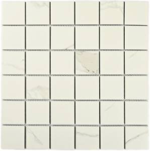 Мозаика Bonaparte Мозаика керамическая Каррара 48 / Carrara-48 (4.8x4.8) 30.3x30.3