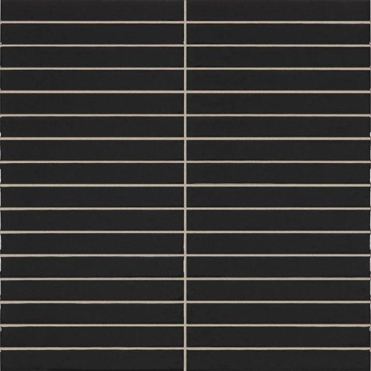 Керамическая плитка La Platera Kromo Pencil Black 35x35