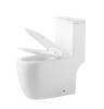 Унитаз-моноблок Grossman Classic GR-4484SQ безободковый, сиденье микролифт, белый глянцевый фото 2