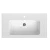 Тумба с раковиной Kerama Marazzi Piano белый, тумба PIA.CL.85\WHT.M + рак. PI.wb.85 фото 2