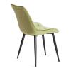 Стул Tetchair Abruzzo (mod. 8060) 19234 зеленый (HLR 54)/черный 54x62x83 фото 3