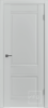 Межкомнатная дверь Владимирская Фабрика Дверей экошпон VFD Emalex EC 2, глухая, серый Steel 600x2000