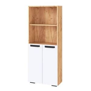 Стеллаж ТЭКС Квартет-13 00-00162632 дуб крафт/белый
