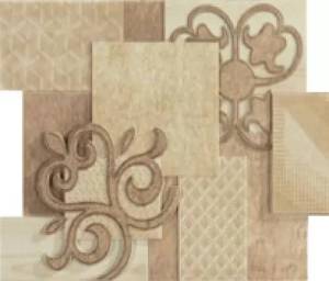 Бордюр Porcelanite Dos 9516 COMP.CREMA-BEIGE SIN FIN II. 23.2x19.9