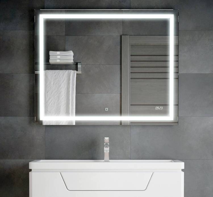 Зеркало Corozo Барго SD-00001187 100x80 белый