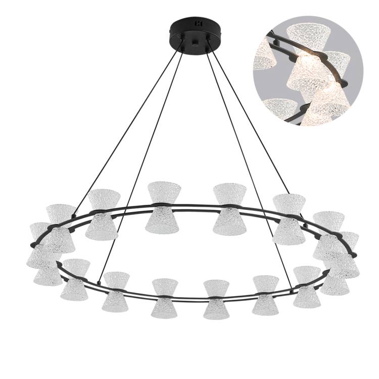 Большая подвесная светодиодная люстра Lumion Vinora 8341/54L