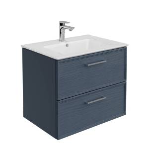 Тумба с раковиной Kerama Marazzi Piano синий, тумба PIA.CL.65\BLU.M + рак. PI.wb.65