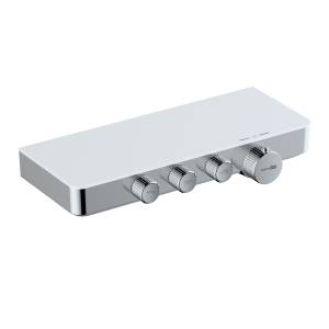 Смеситель для ванны и душа Wasserkraft Mindel 8599 Thermo термостатический, хром