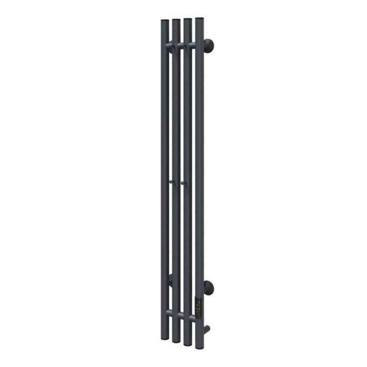 Полотенцесушитель электрический Aringa Токио AR03032GR вертикальный 120x15, графит