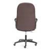Кресло компьютерное Tetchair Parma (22) 25035 коричневый, велюр, ткань фото 4