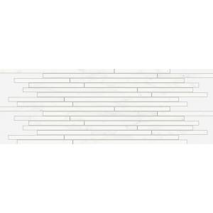 Мозаика Italon Шарм Делюкс 610110000638 Бьянко Микеланжело Стрип Люкс 26x75