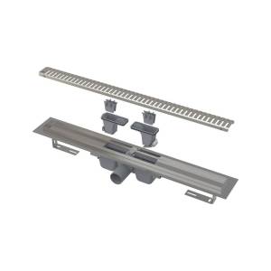 Душевой лоток AlcaPlast APZ1SMART-LINE-550 с опорами и решеткой