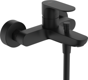 Смеситель для ванны с душем Hansgrohe Rebris S 72440670 черный матовый