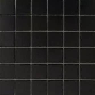 Мозаика StarMosaic Homework WB73000 Black Matt 4.8x4.8 30.6х30.6х6