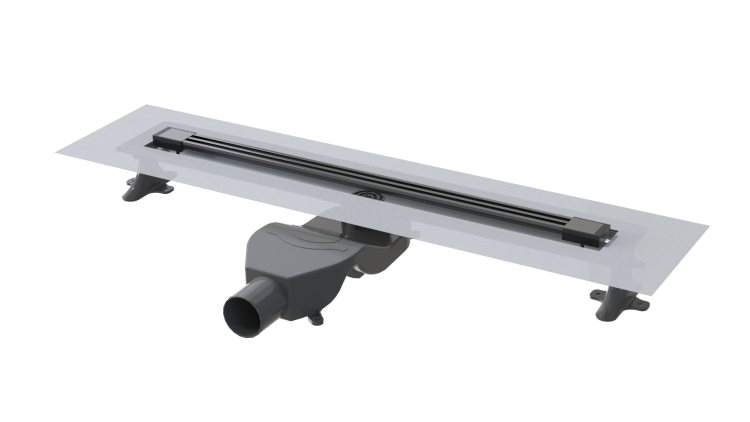 Душевой лоток Armadi Art B&T Infinity 981-60-GM 60 см, Gun Metal