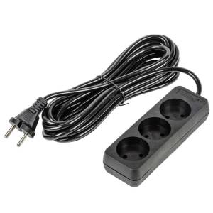 Удлинитель Uniel Ultra S-CU3-5 Black