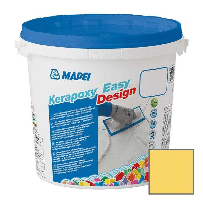 Затирка эпоксидная Mapei Kerapoxy Easy Design 0150 Yellow 1.5 кг