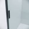 Душевой уголок Grossman Style 120.K33.05.1110.21.00 профиль черный матовый, стекло прозрачное, 110x100x195 фото 7