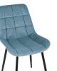 Набор из 4 стульев Stool Group Флекс AV 405-N22-08(P) X4 пыльно-голубой фото 5