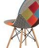 Набор из 4 стульев Stool Group Eames Y808 X4 пэчворк фото 7