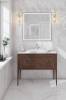 Тумба под раковину Kerama Marazzi Plaza Classic NEO PL.CN.100.1+1\NUT.M напольная 1+1 ящик 100, орех матовый фото 3