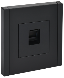 Розетка компьютерная RJ45 IEK Forte&Piano FP-K10-1-K02 черный