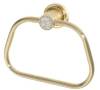 Полотенцедержатель Boheme Royal Cristal 10925-G-B кольцо Black Gold