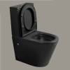 Унитаз-компакт Cerutti Spa Sella CT9865 безободковый, с микролифтом фото 4