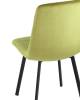 Набор из 4 стульев Stool Group Chilly OS-2011-V seat HLR-53 DUAL X4 фисташковый, велюр фото 7