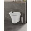 Унитаз с инсталляцией Orange CI01-100W+APB188 безободковый, сиденье микролифт, белый, с белой кнопкой фото 8
