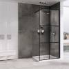 Душевая перегородка Abber Immer Offen AG62100B8 Черный фото 2