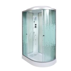 Душевая кабина AvaCan L902LGM+EL с гидромассажем и электрикой, 120x80x215