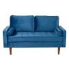 Диван Bradex Home Scott FR 0475 синий, двухместный
