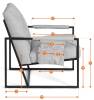 Кресло Tetchair Charli lux 25179 sharp черный, экокожа фото 14
