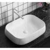 Раковина Cerutti Spa CR0086 MMW1 белая матовая, 56.5x40 фото 2