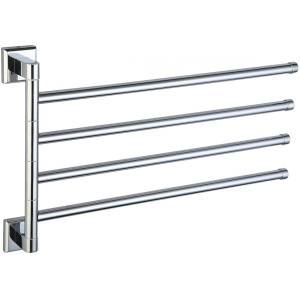 Держатель для полотенец поворотный (4-ой) Savol 95 S-009504 хром