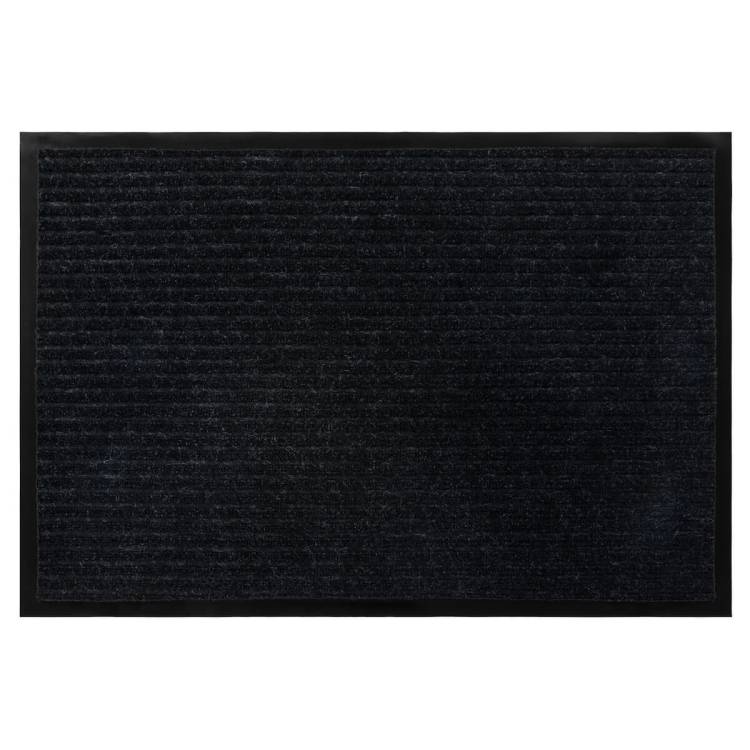 Коврик придверный Трин черный 90x150 см