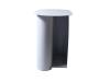 Стол журнальный Stool Group Yvaine MT-104-1 DB-021 белый, металл 50x30x47 фото 3