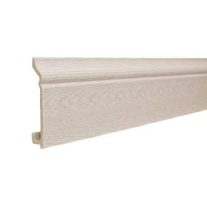 Напольный плинтус ТД Меридиан P10-130 гладкий 2400x100x19