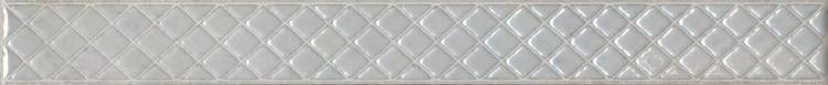 Бордюр Kerama Marazzi Мотиво AZ/A054/6424 серый светлый глянцевый 40x4.2