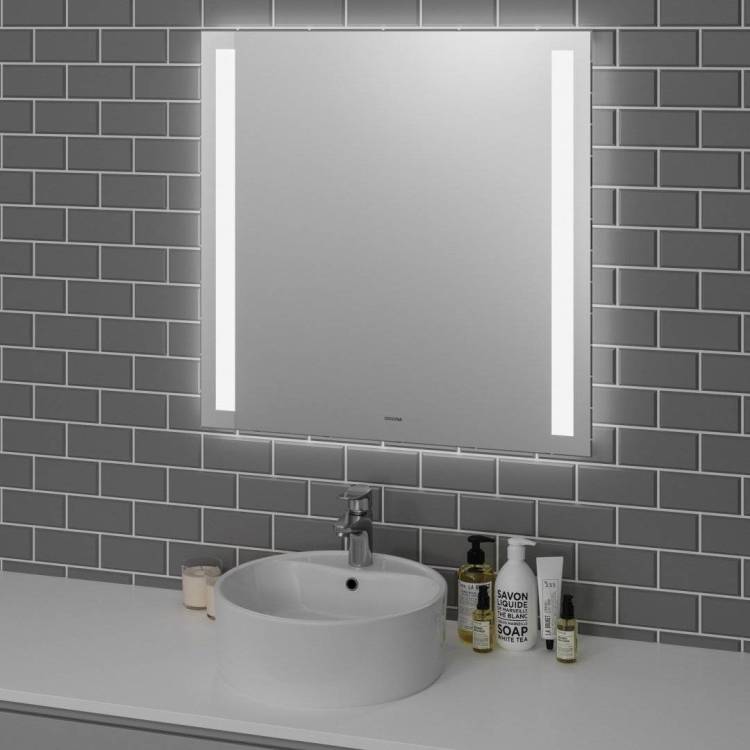 Зеркало Grossman NORMA 1000x800x45 LED с механическим выключателем