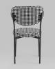 Набор из 4 стульев Stool Group Барбара BARBARA Houndstooth X4 черно-белый фото 5