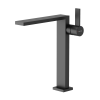 Смеситель для раковины Sancos Linn SC9020MB высокий, черный фото 2