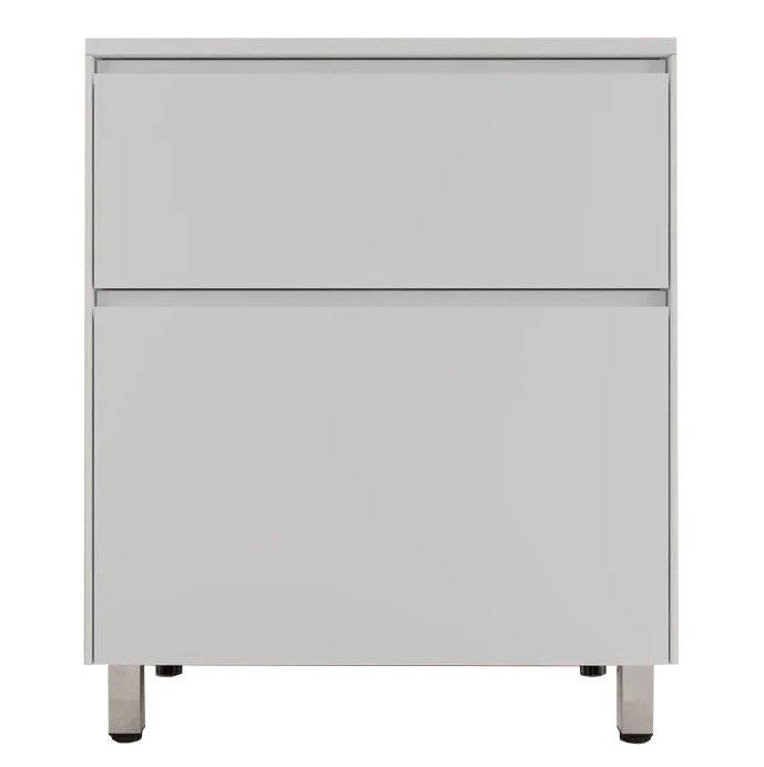 Тумба с раковиной Style Line Лима 70 напольная, белый матовый